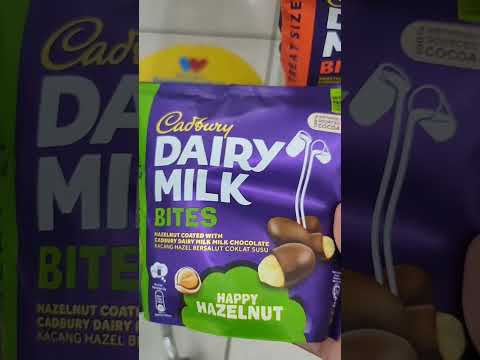 CADBURY DAIRY MILK BITES | #shorts #chocolate #snack #cadbury #hazelnut #bitesize