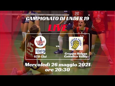 CLAI VTB Pianamiele Pica U19 vs Helyos Cattolica Volley U19
