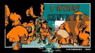 [Amstrad CPC] L'Affaire Santa Fe - Longplay