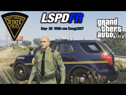GTA5 LSPDFR Day-20 "State Patrol" (West Virginia)