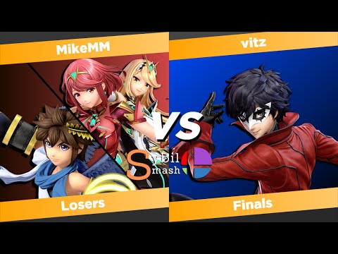 Sybil Smash Losers Finals - MikeMM (Pyra&Mythra/Pit) Vs. vitz (Joker) SSBU Tournament