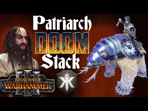 Warhammer 3  Patriarch Doomstack  Pt. 2  Skrag-Hunter Legendary Difficulty