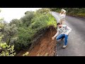 THIS WAS HONESTLY SCARY LANDSLIDES IN SICILY
