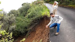 THIS WAS HONESTLY SCARY - LANDSLIDES IN SICILY