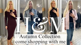 H&M AUTUMN  HAUL TRY ON  | COME SHOPPING WITH ME TO H&M