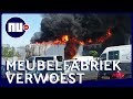 Grote brand verwoest meubelfabriek in Culemborg | NU.nl