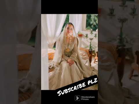 Hania Amir bridal look😍#shorts