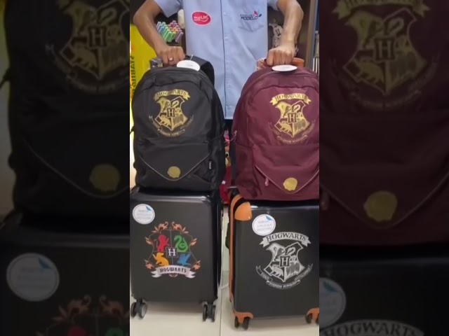 Vídeo relacionado con Harry Potter Mochila Escolar Infantil Adolescente Bolso Escolar Hogwarts para Primaria Secundaria Colegio Regalos Originales