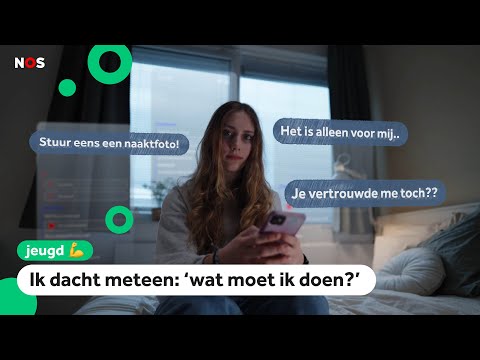Eveline werd gevraagd om een naaktfoto te sturen