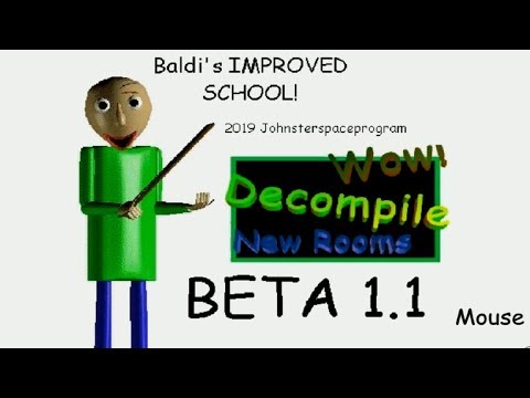 Baldi's Improved School (New Character)