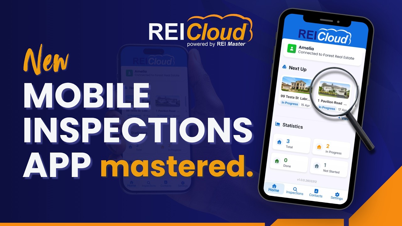 New Mobile Inspection App : Property Inspections Made Easy