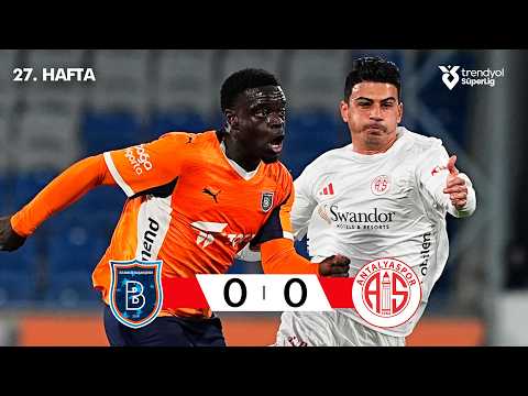 FK Istanbul Başakşehir 0-0 Antalyaspor K...