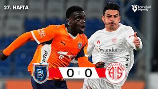 Başakşehir (0-0) Antalyaspor - Highlights/Özet | Trendyol Süper Lig - 