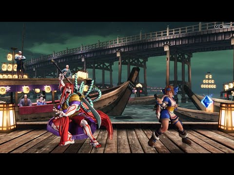 Samurai Shodown - Kyoshiro VS Rimururu