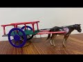 How To Make Horse Cart Diy Woodworking Project From Popsicles Stick