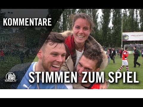 Die Stimmen zum Spiel | Altona 93 - Heider SV (Regionalliga, Aufstiegsrunde)