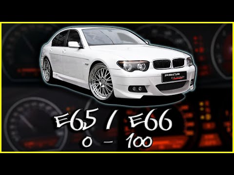 BMW 7 Series E65/E66 (0-100 KM/H) (0-60 MPH) ACCELERATION BATTLE