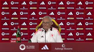 ROMA-JUVENTUS Ranieri Conferenza pre gara 4 aprile 2025