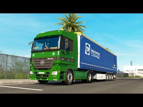 ETS2 1.32 ProMods 2.31 Mercedes Actros MPII Valencia - Soria