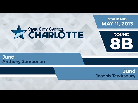 SCGCHAR: Round 8b - Anthony Zamberlan vs Joseph Tewksbury | Standard