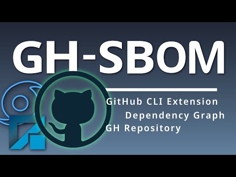 gh-sbom | Utilize GitHub's Dependency Graph to Make SBOMs!