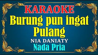 Download lagu BURUNG PUN INGAT PULANG Nia Daniaty KARAOKE Nada P... mp3