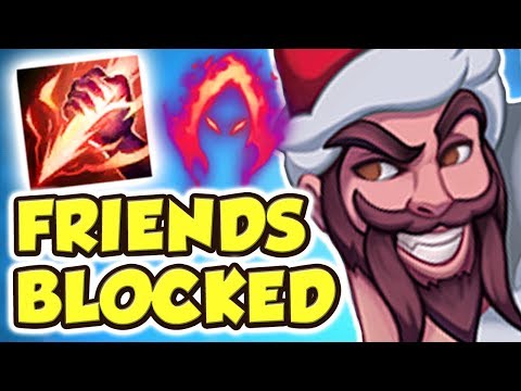 FRIENDS BLOCKED ME AFTER THIS GAME | NEW SANTA DRAVEN JUNGLE SPOTLIGHT | NEW SNOW MAP - Nightblue3