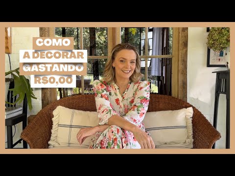 No money? Learn how to decorate without spending, using only what you already have at home!