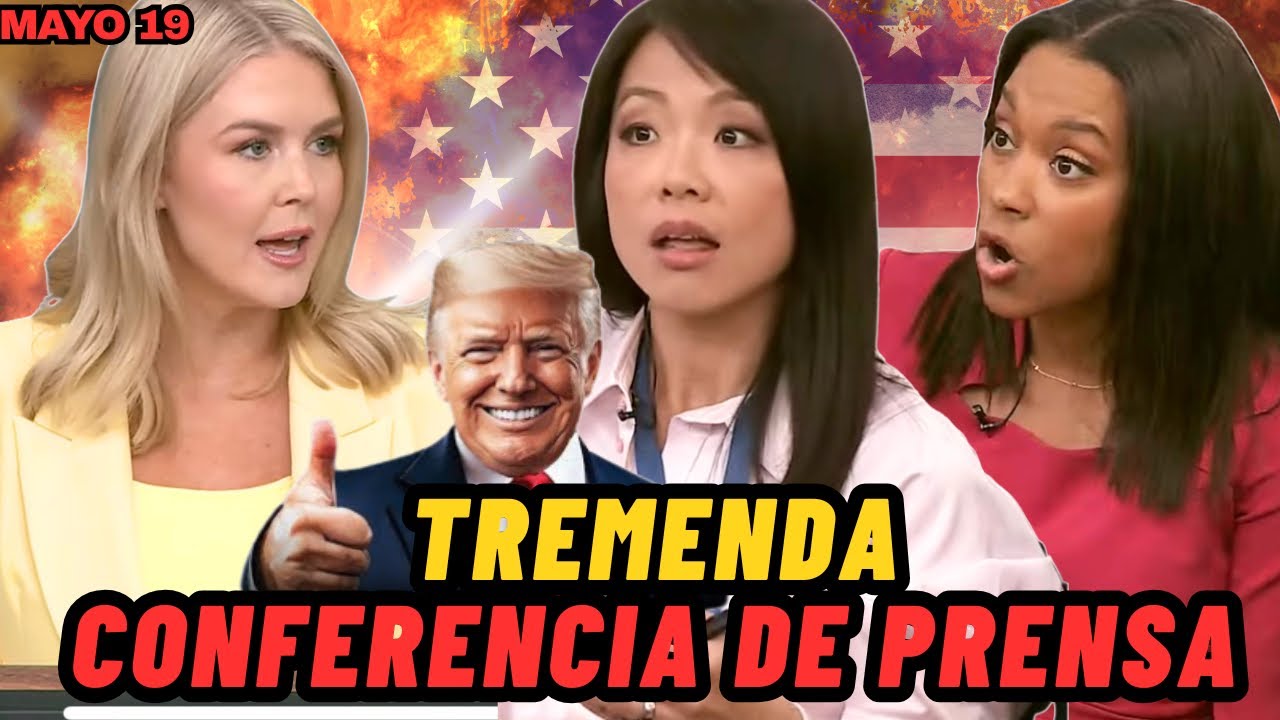 Secretaria de prensa de Trump, Karoline Leavitt, DESTRUYE periodistas tras el diagnóstico de Biden