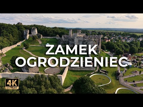 Tu kręcono 'Wiedźmina'! | Zamek Ogrodzieniec i Góra Birów z drona | Podzamcze 2025 [4K]