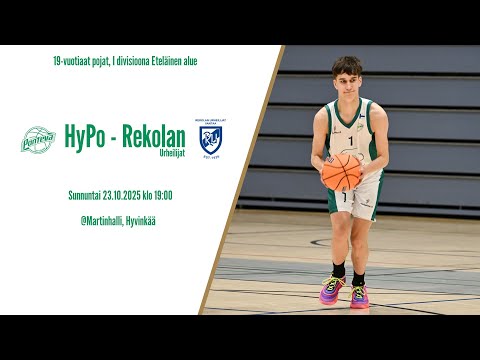 MU19 I div Eteläinen: HyPo - Rekolan Urheilijat