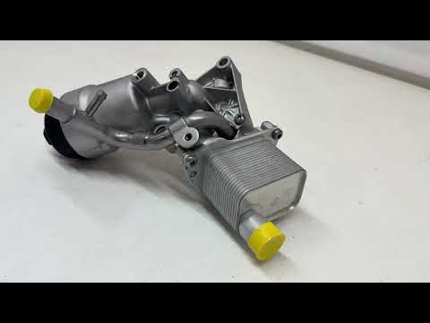 Vauxhall Astra J Corsa Insignia Meriva B Adam 1.4 Turbo Oil Cooler & Housing 55566784 video