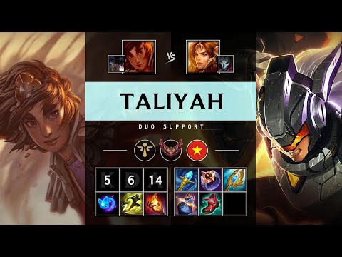Taliyah Support vs Leona - VN Grandmaster Patch 25.12