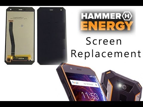 myPhone Hammer Energy 18x9 Screen Replacement Repair Tutorial / Wymiana ekranu