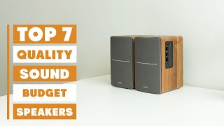 Top 7 Best Budget Speakers That Deliver Premium Sound Quality!