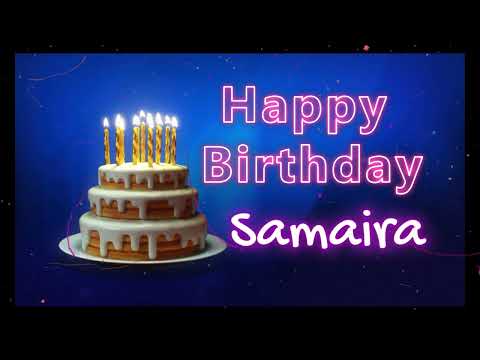 The Best Birthday Surprises for Samaira | Happy Birthday To Samaira