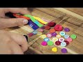 Stop Motion Cooking Making Cakes From Sewing Tools ASMR 4K