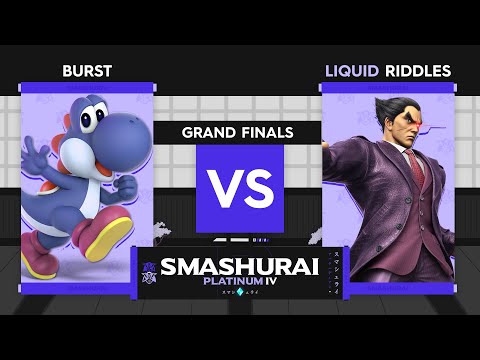 Smashurai Platinum #4 | Burst (Yoshi) Vs. Riddles (Kazuya) Grand Finals