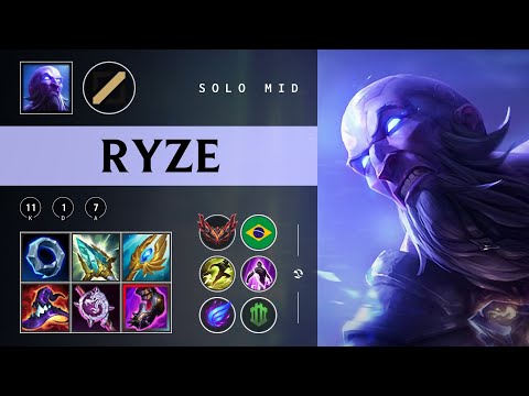 Ryze Mid vs Vladimir - BR Grandmaster Patch 25.24