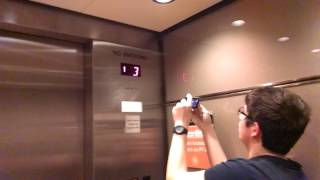 preview picture of video 'Lovely Schindler Hydraulic Elevator to Harris Teeter/BedBath&Beyond-Pentagon Row-Arlington, VA'