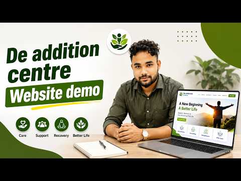 De-Addiction Centre Website — website by 24siteshop