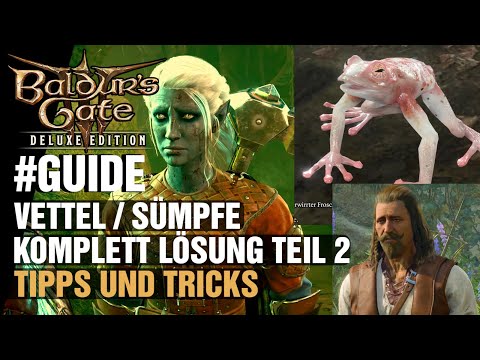 Baldur's Gate 3 | GUIDE🔆Vettel / Sümpfe - Komplett Lösung Teil 2🔆 Deutsch Gameplay