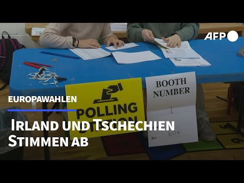 Europawahlen gehen in Irland und Tschechien weiter | AFP