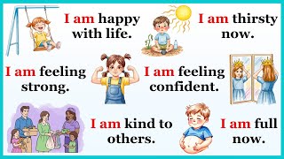 100 Daily Use “I Am” Sentences | Improve English Speaking Practice | English Speaking Practice