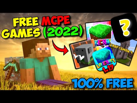 G. Babs - TOP 5 BEST GAMES LIKE MINECRAFT PE for FREE in 2022 - (NEWEST MCPE Copy Games)