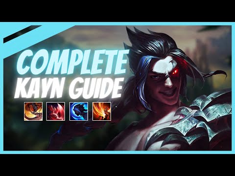 DETAILED KAYN GUIDE | How To Play, Build, Runes, Pathing, Combos & More | League Of Legends