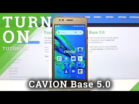 How to Switch On CAVION Base 5.0 – Power On Device