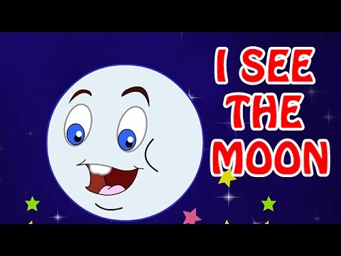 I See The Moon | Animated Nursery Rhyme in English Language
