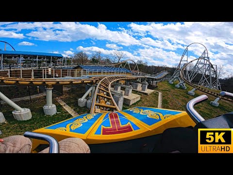 Pantheon POV 5K Intamin Multi-Launch Busch Gardens Williamsburg, VA