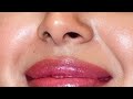 Actress Nikesha Patel Unseen Nose And Lips Closeup HD